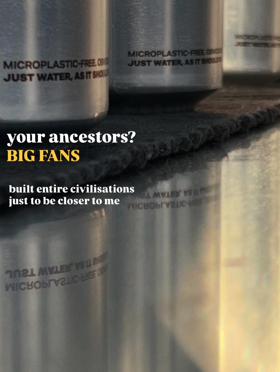 Bas Paani campaign post — there's a lot of history between us
